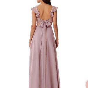 Dusty mauve bridesmaid dress size 6